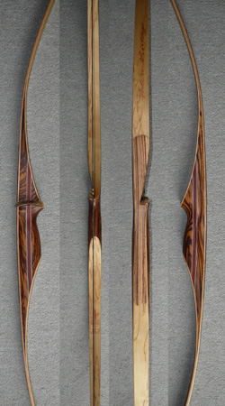 Holz: Zebrano/Kurly Birch
